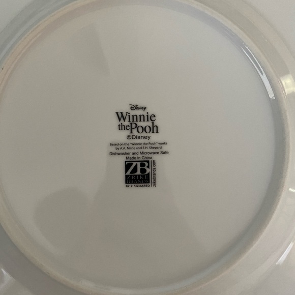 Winnie the Pooh Dinner plates - Set of 4 - Picture 6 of 7